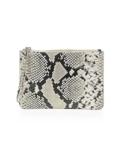 Pre-owned Ann Taylor Wristlet In White