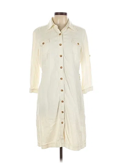 Pre-owned Tahari By Asl Romper In White