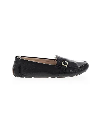 Pre-owned Cole Haan Flats In Black
