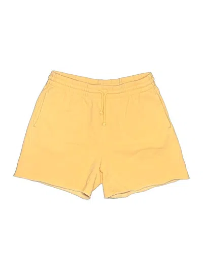Pre-owned Tna Athletic Shorts In Yellow