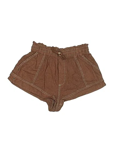 Pre-owned By Anthropologie Shorts In Brown