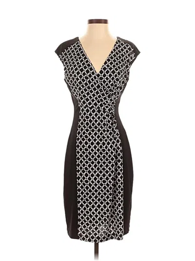 Pre-owned Dressbarn Cocktail Dress In Black