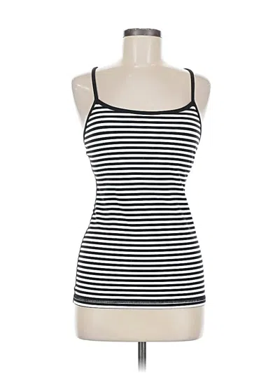 Pre-owned Lululemon Athletica Tank Top Black Strapless Neckline Tops