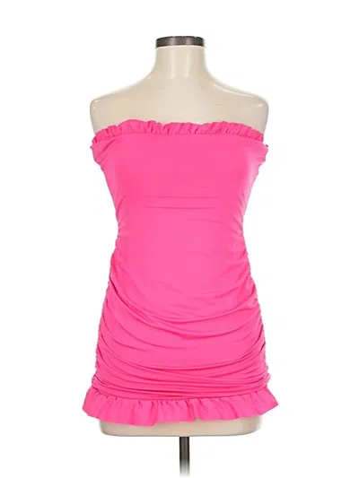 Pre-owned Shein Cocktail Dress In Pink