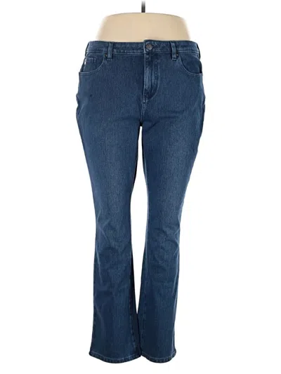 Pre-owned Belle By Kim Gravel Jeans In Blue