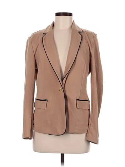 Pre-owned Anne Klein Blazer Jacket In Brown