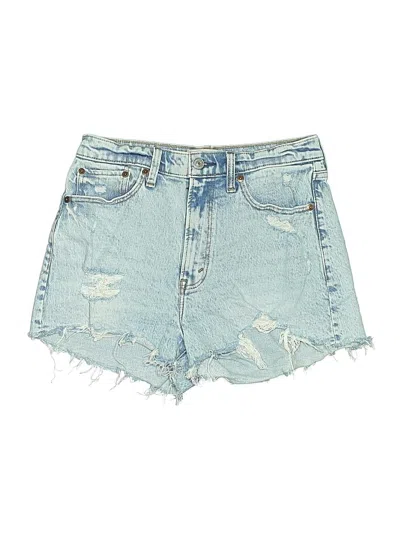 Pre-owned Abercrombie & Fitch Denim Shorts In Blue