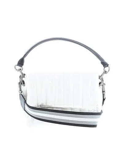 Pre-owned Think Royln Satchel In White