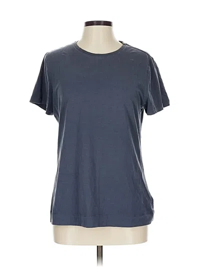 Pre-owned Athleta Short Sleeve T-shirt In Blue