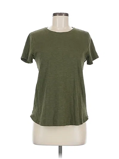 Pre-owned Felina Short Sleeve T-shirt In Green
