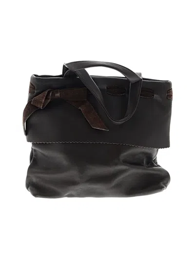 Pre-owned Furla Satchel In Brown