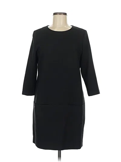 Pre-owned Ann Taylor Casual Dress In Black