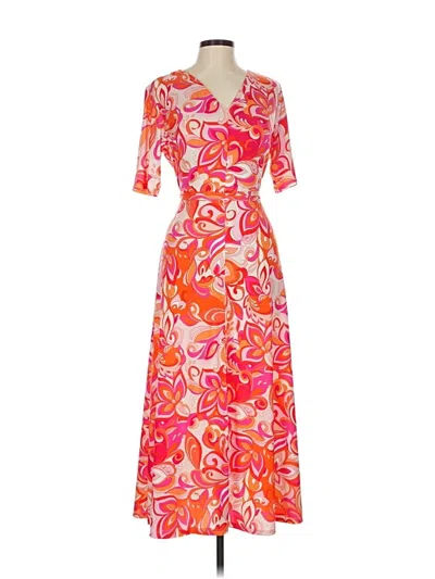 Pre-owned Chaus Casual Dress In Orange