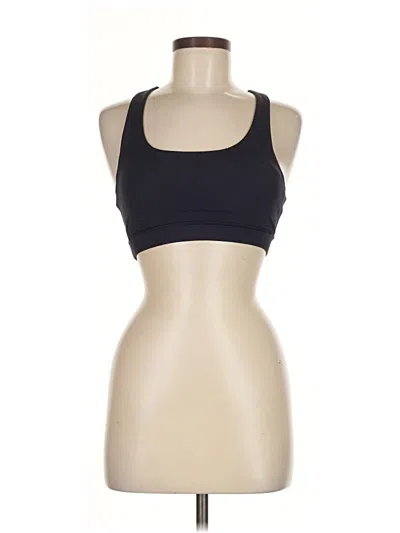 Pre-owned Lululemon Athletica Sports Bra In Black