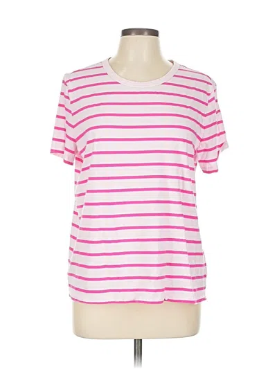 Pre-owned Gap Short Sleeve T-shirt In Pink