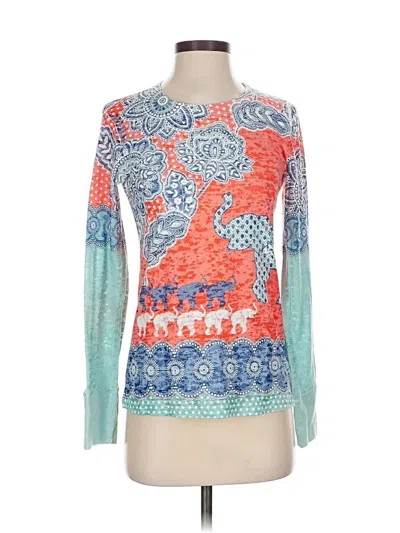 Pre-owned Whimsy Rose Long Sleeve T-shirt In Blue
