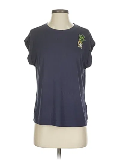 Pre-owned Philosophy Republic Clothing Short Sleeve Top Gray Crew Neck Tops