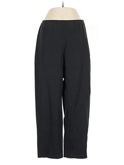 Pre-owned Eileen Fisher Dress Pants In Black