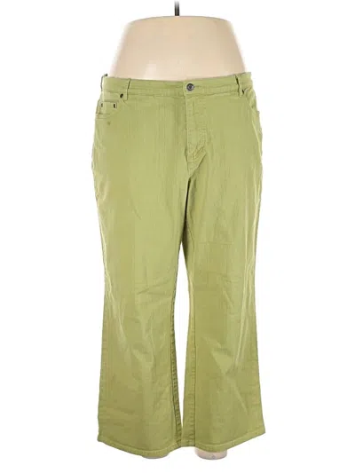 Pre-owned Talbots Jeans In Green