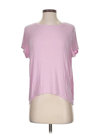 Pre-owned Athleta Short Sleeve T-shirt In Pink