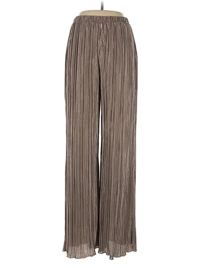 Pre-owned Pieces Casual Pants In Brown