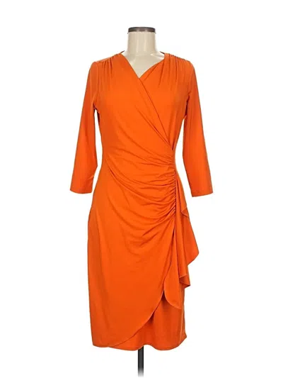 Pre-owned Venus Cocktail Dress In Orange