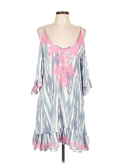 Pre-owned Miss June Casual Dress In Blue