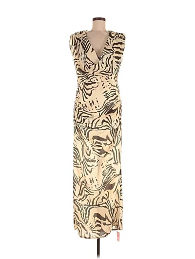 Prettylittlething Cocktail Dress In Brown