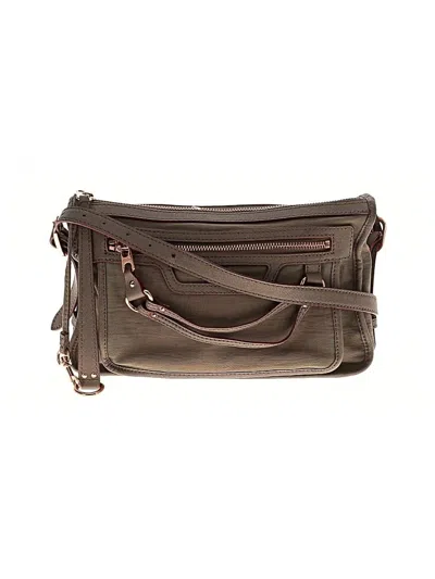 Pre-owned Mz Wallace Crossbody Bag In Brown