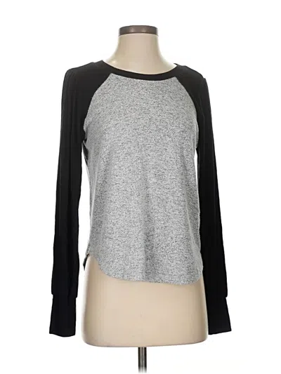 Pre-owned Evereve Cardigan Sweater In Gray