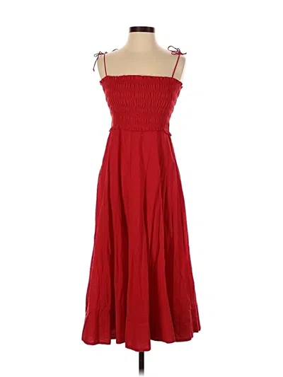 Pre-owned Zara Cocktail Dress In Red