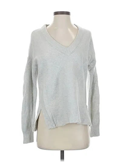 Pre-owned Madewell Pullover Sweater In Silver