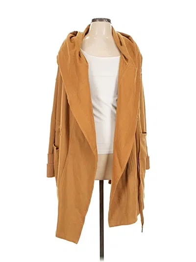 Pre-owned Free People Coat In Brown