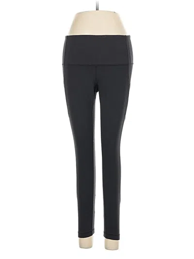 Pre-owned Lululemon Athletica Active Pants In Black