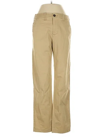 Pre-owned Hollister Khaki Pant In Brown