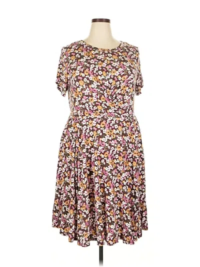 Pre-owned Torrid Casual Dress In Brown