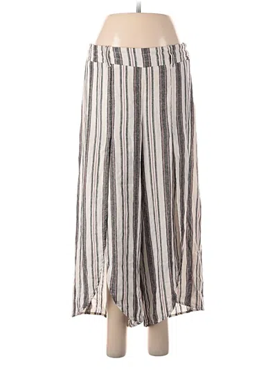 Pre-owned Maurices Linen Pants In White