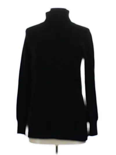 Pre-owned French Connection Turtleneck Sweater In Black