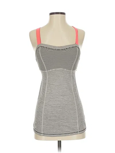 Pre-owned Lululemon Athletica Active Tank Top In Black