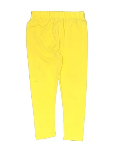 Pre-owned Disney Kids' Casual Pants In Yellow