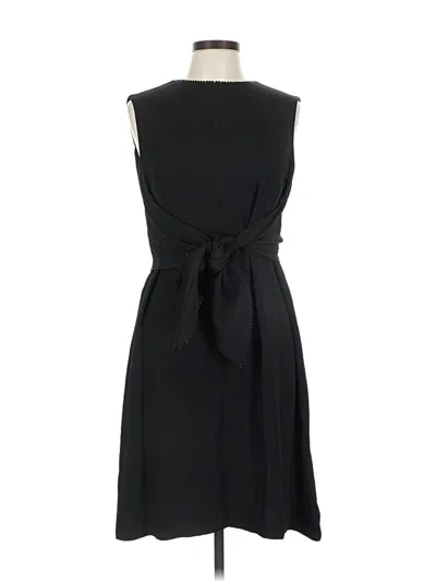 Pre-owned Lela Rose Cocktail Dress In Black