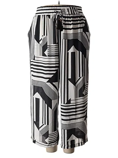 Pre-owned Rose + Olive Casual Pants In Silver