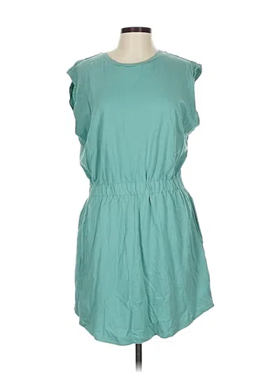 Pre-owned Melrose And Market Casual Dress In Blue