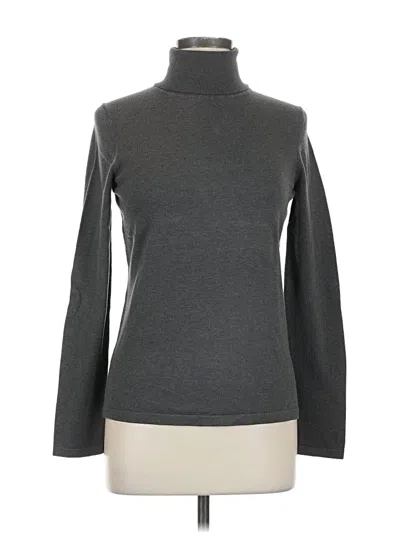 Pre-owned Talbots Turtleneck Sweater In Gray