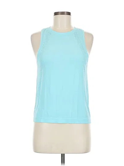 Pre-owned Lululemon Athletica Active Tank Top In Blue