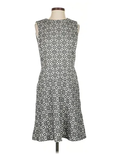 Pre-owned Tory Burch Cocktail Dress In Gray