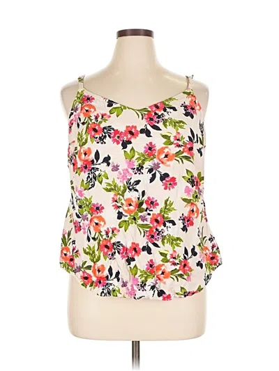 Pre-owned Torrid Tank Top Red Strapless Neckline Tops