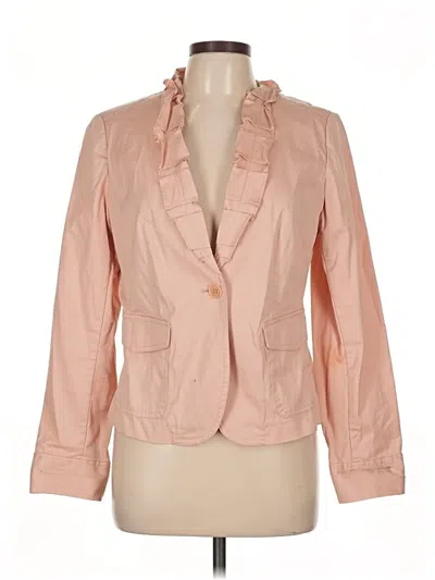 Pre-owned Talbots Blazer Jacket In Pink