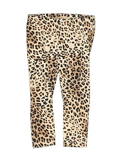 Pre-owned Janie And Jack Kids' Casual Pants In Gold