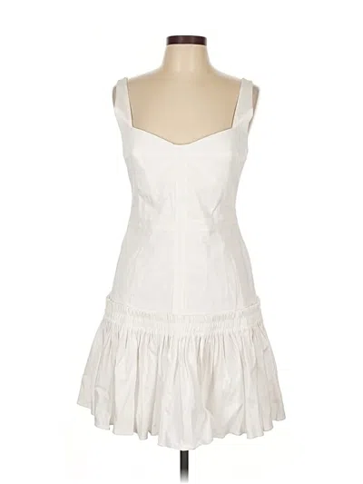 Pre-owned Alexis Cocktail Dress In White